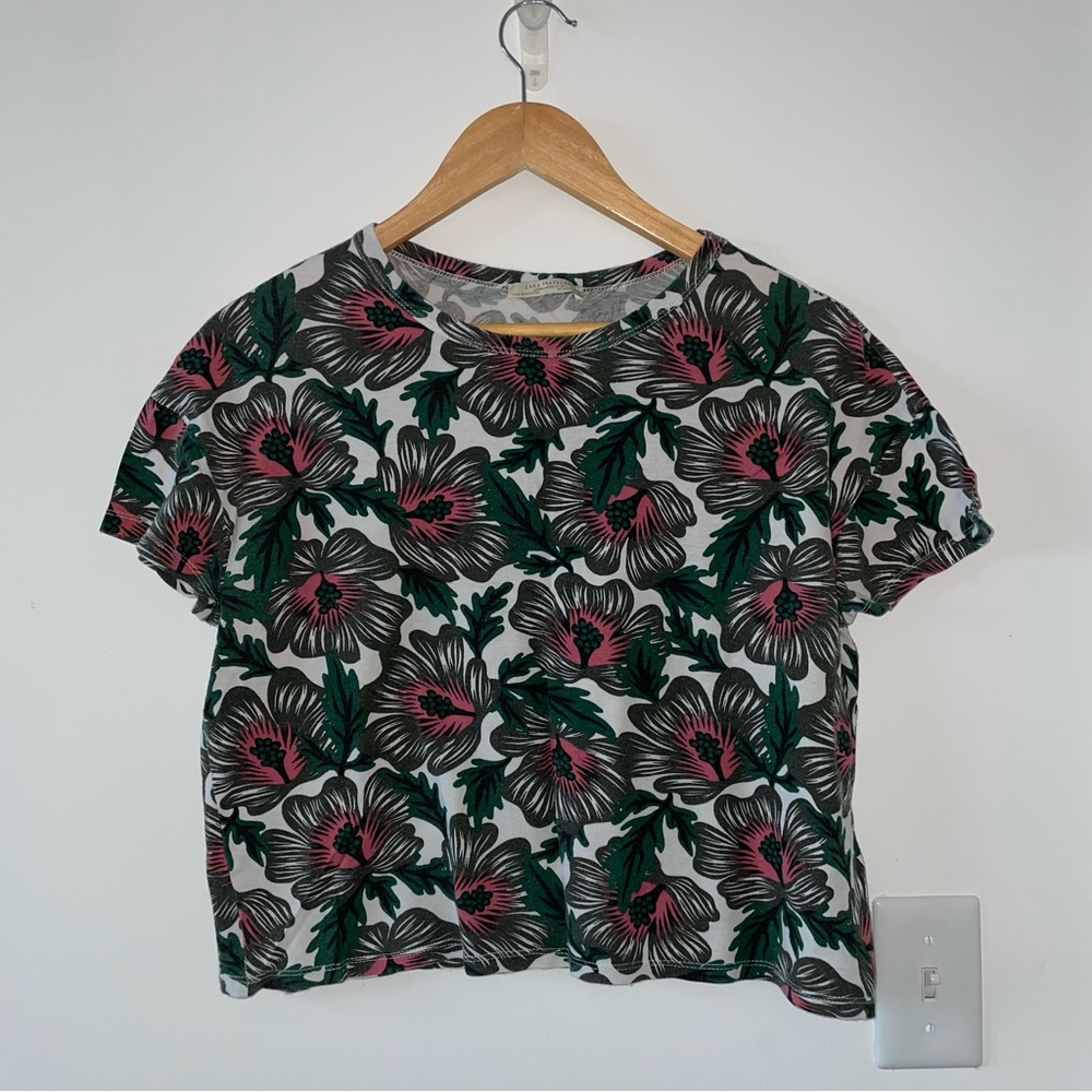 Floral Crop Top
